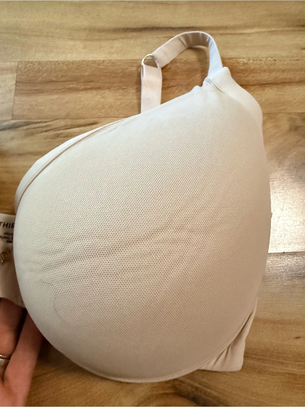 ThirdLove 24/7 Classic Contour Plunge Bra‎ 36G Nude Beige Underwire T-Shirt